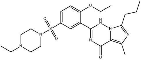 Δομή Vardenafil