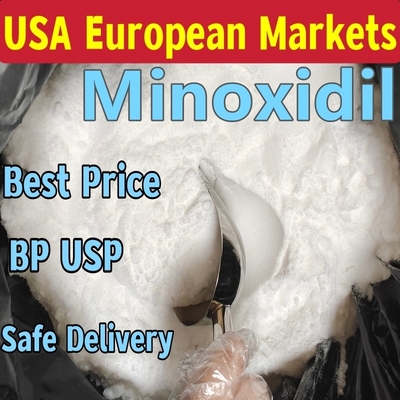 Άσπρη σκόνη Minoxidil Minoxidil CAS 38304-91-5 99,9%