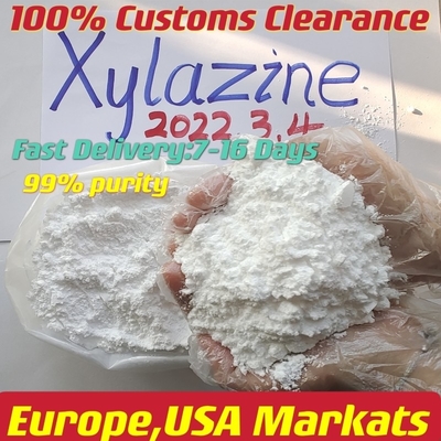 whatsaspp: +86 15512129801, HCL βάσεων CAS 23076-35-9 Xylazine αγνότητας CAS 7361-61-7 Xylazine σκονών 99% Xylazine
